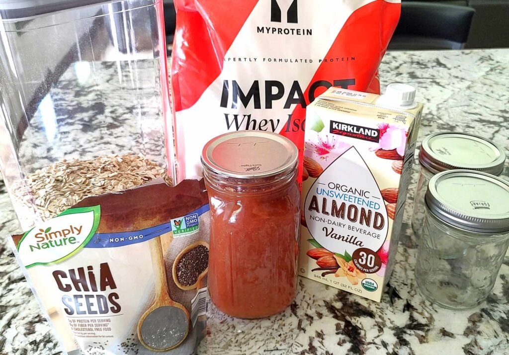 Overnight protein oats
