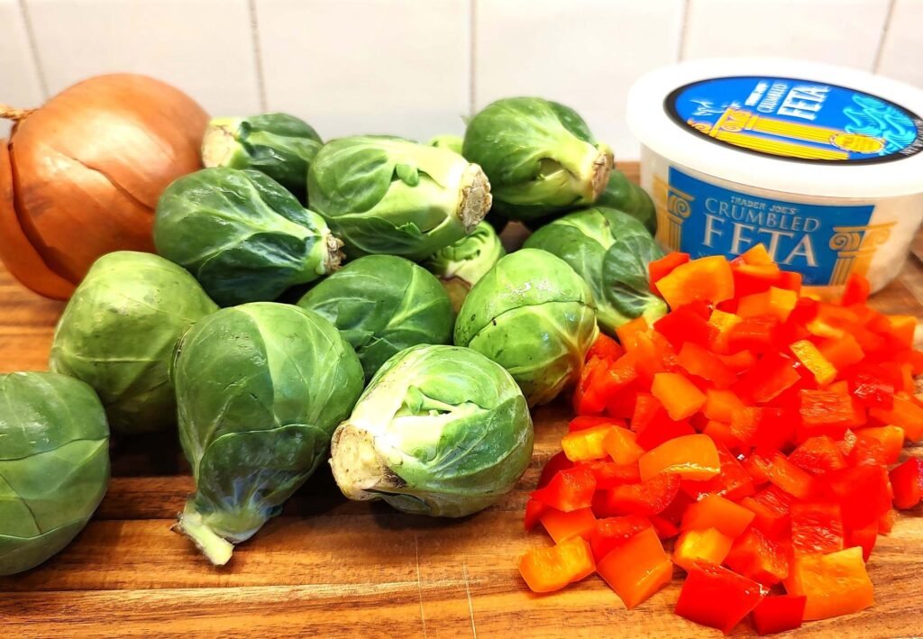 Sauteed brussel sprouts