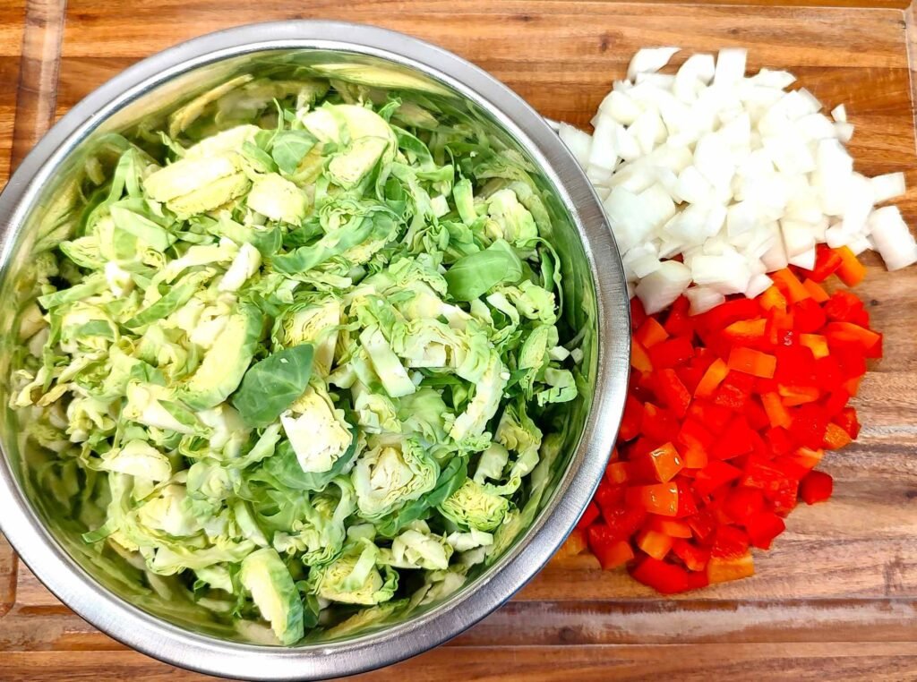Sauteed brussel sprouts