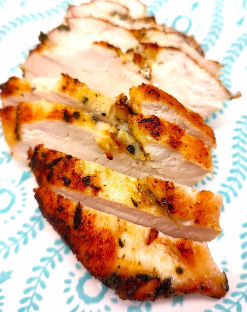 Seared chicken breast